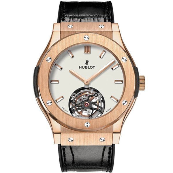 Hublot Classic Fusion 45 mm Tourbillon King Gold Opalin 45 505.OX.2610.LR 